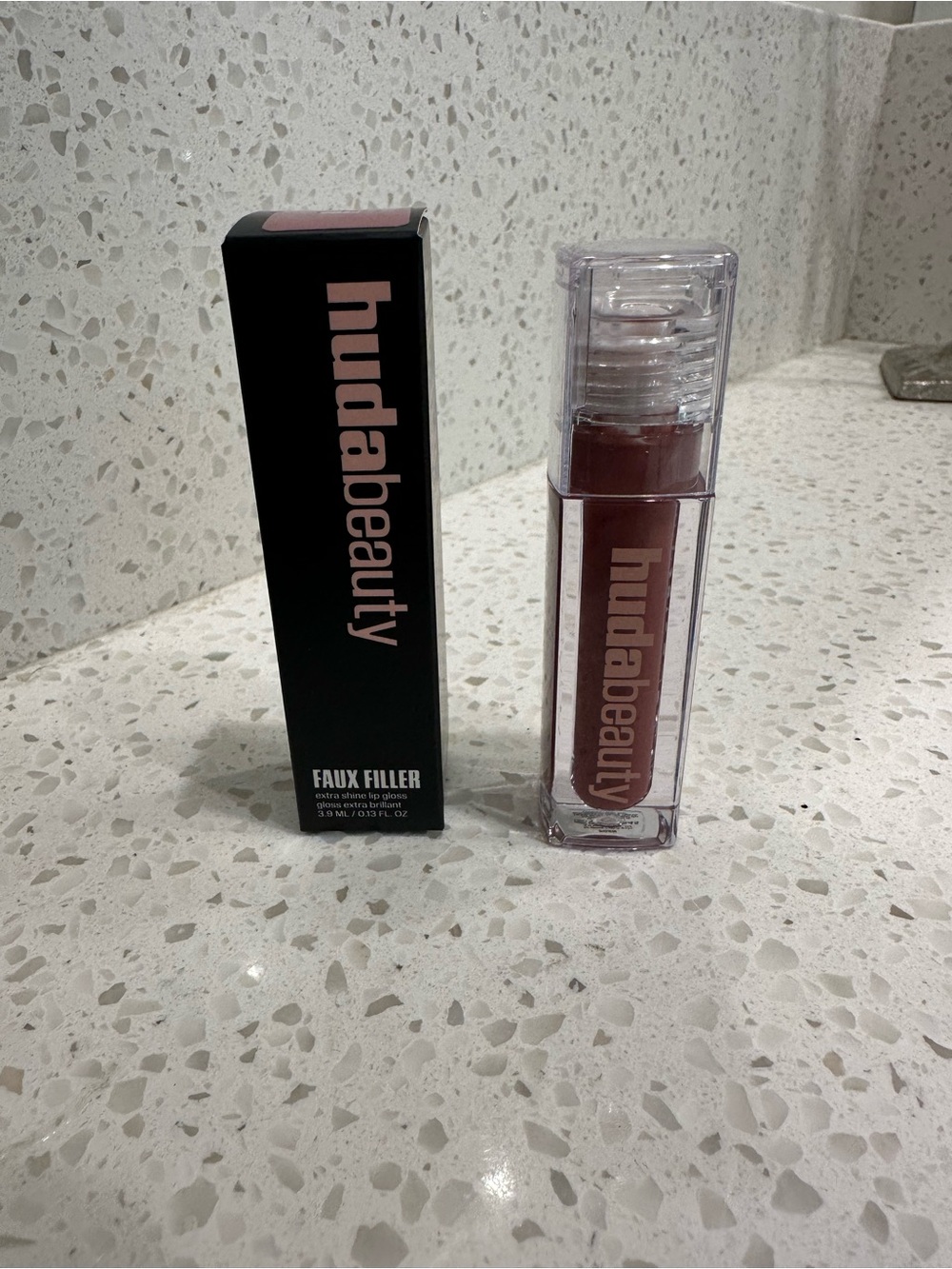 Huda Beauty Faux Filler Lip Gloss - Shade Posh
